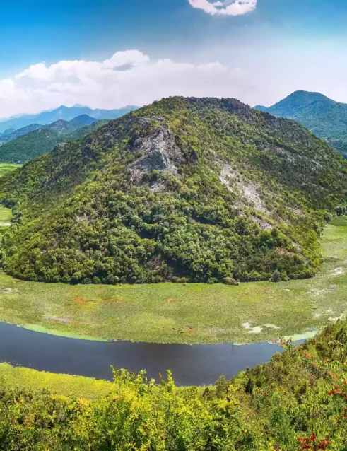 Pavlova strana Skadar Lake Montenegro