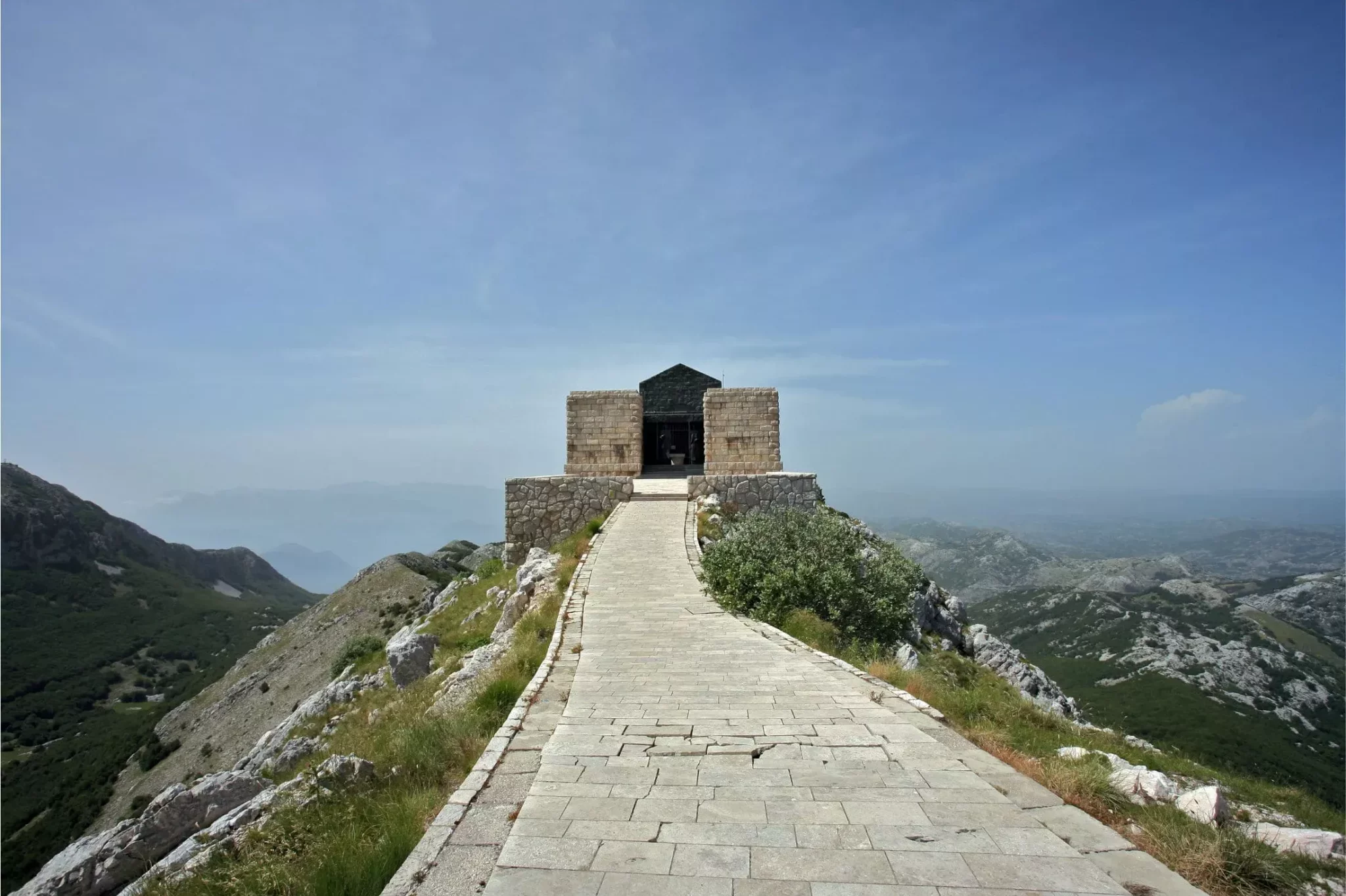 Lovćen mausoleum in Montenegro